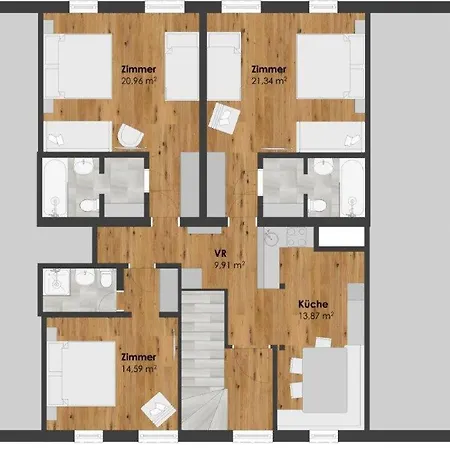 Hébergement de vacances Gruppenhaus Krimml Kitzbueheler Alpen Salzburg *